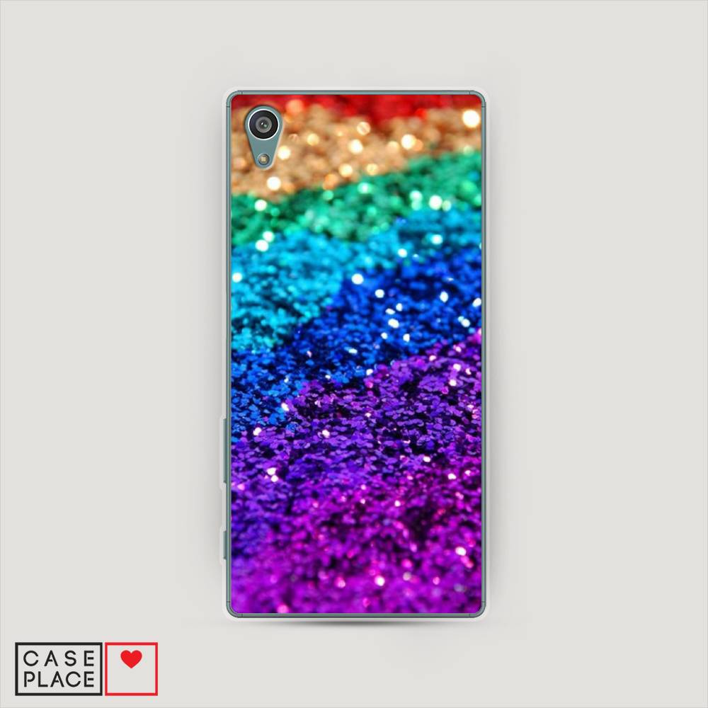 

Чехол Awog на Sony Xperia Z5 "Блестящая радуга рисунок", 52150-3