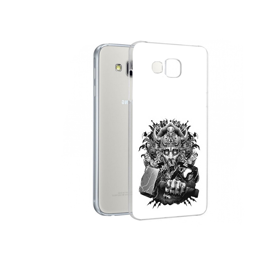 

Чехол MyPads Tocco для Samsung Galaxy A7 злой тор, Прозрачный, Tocco