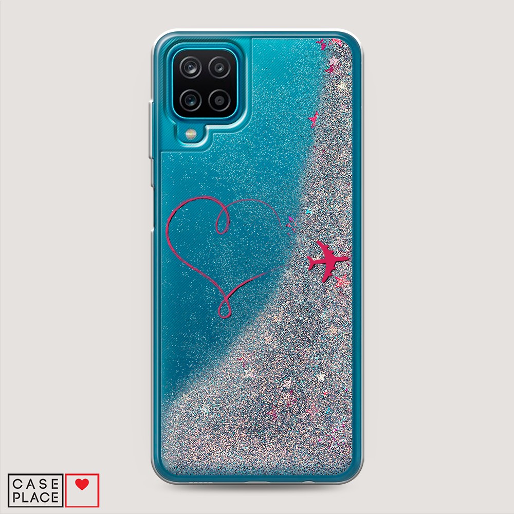 

Чехол Awog на Samsung Galaxy M12 / Самсунг M12 "Сердце и самолет", Разноцветный, 2102691-1