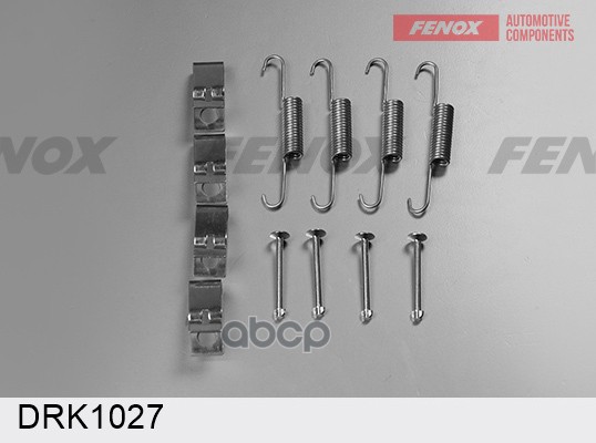 

Fenox Drk1027 Монтажный Комплект Барабанных Колодок