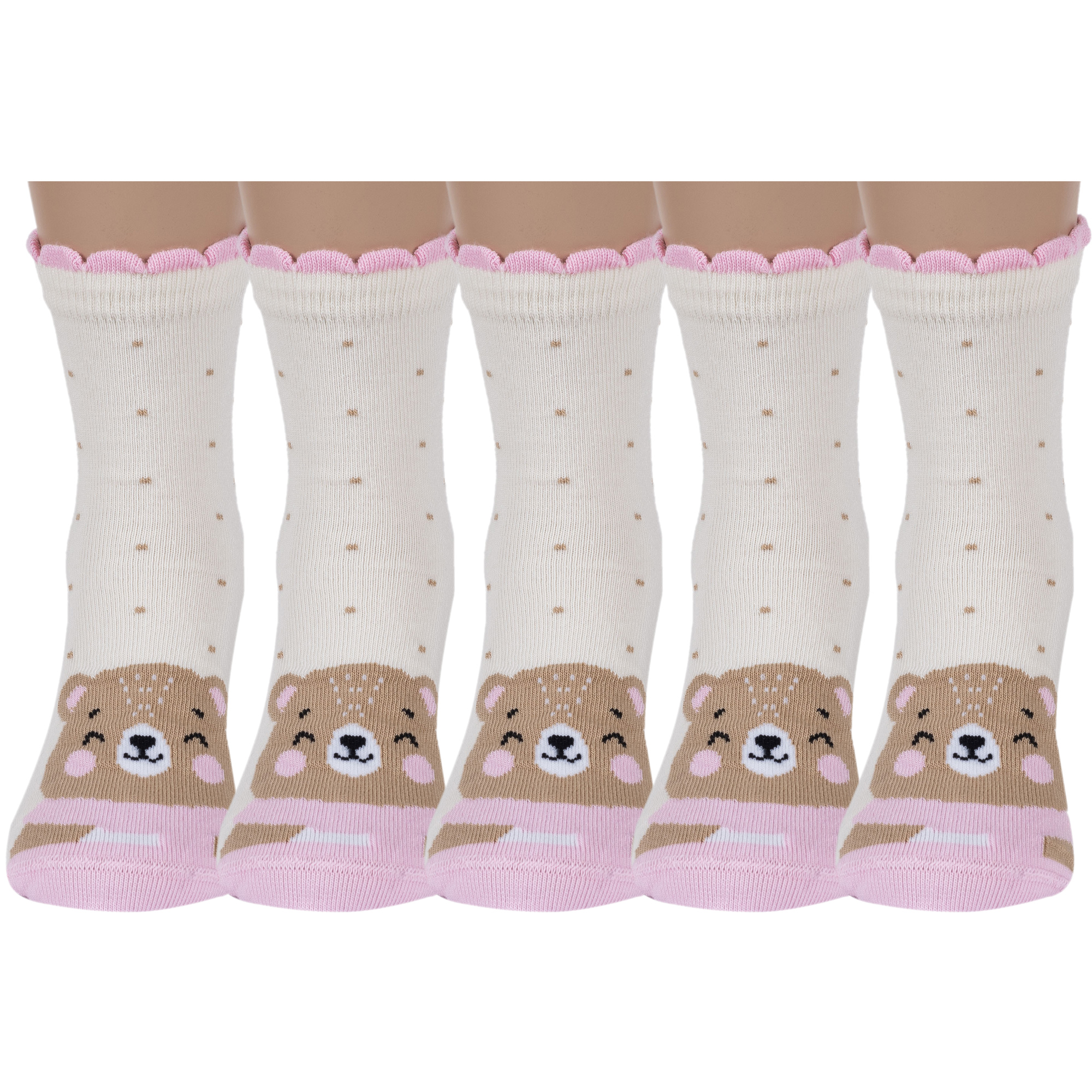 

Носки для девочек Rusocks 5-ДТ-95/1 цв. бежевый; розовый; коричневый р. 24, 5-ДТ-95/1