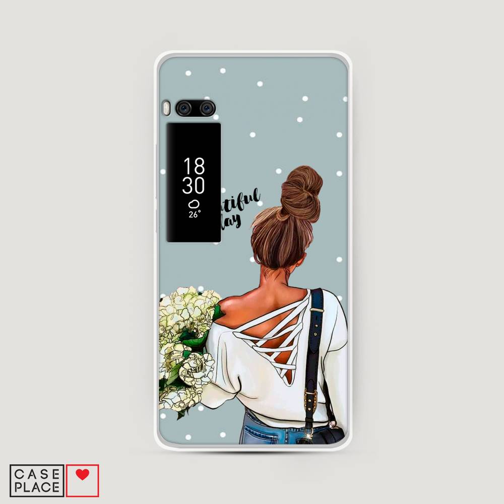 

Чехол Awog на Meizu Pro 7 "Beautiful day", Голубой;коричневый;бежевый, 71850-6