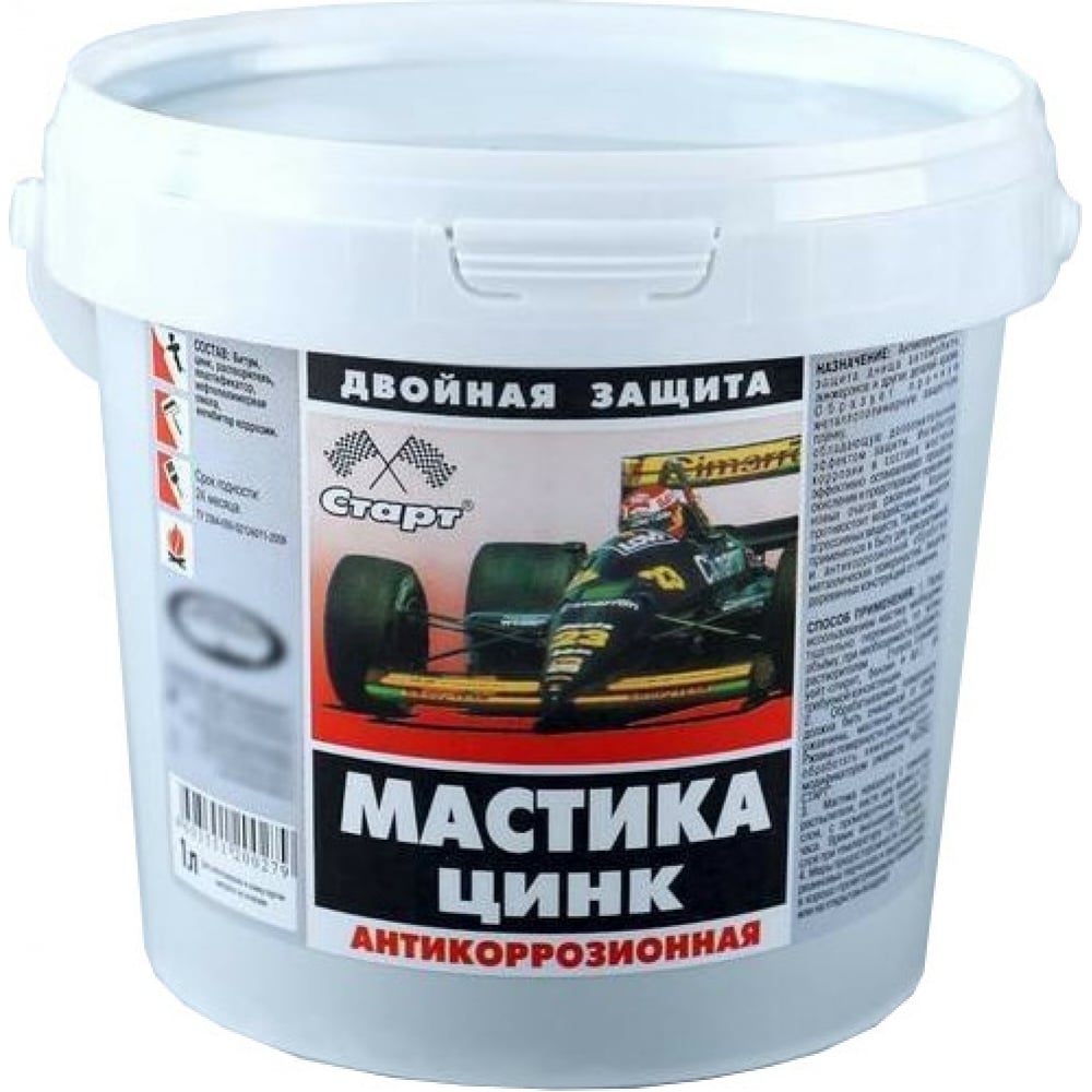 

Резинобитумная мастика СТАРТ 3 л пэ 4607952901490