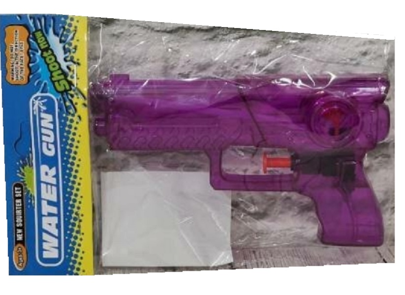 Пистолет игрушечный водный, прозрач, арт. J6018-M7