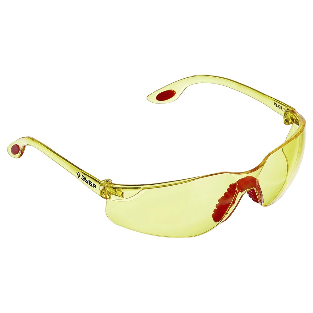 Очки защитные ЗУБР желтые защитные очки esab