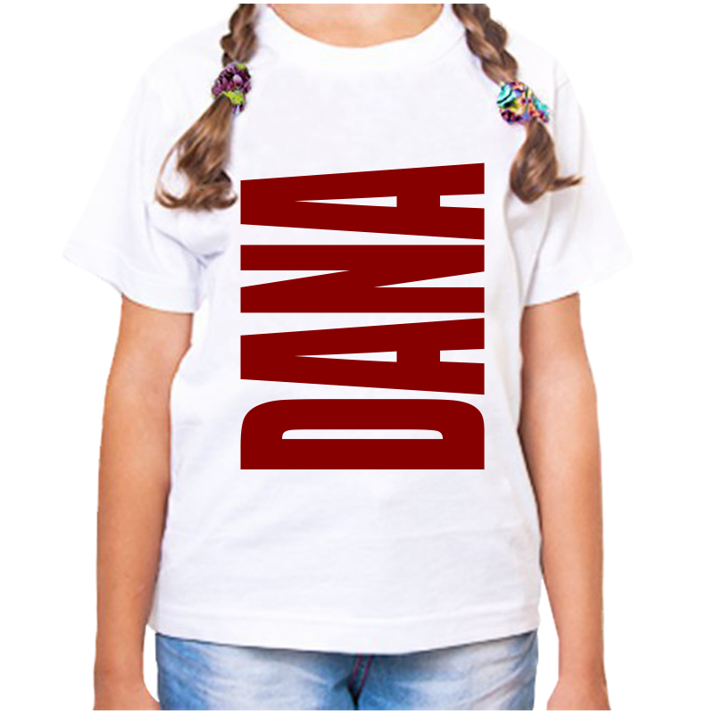 

Футболка девочке белая 28 р-р дана, Белый, fdd_dana