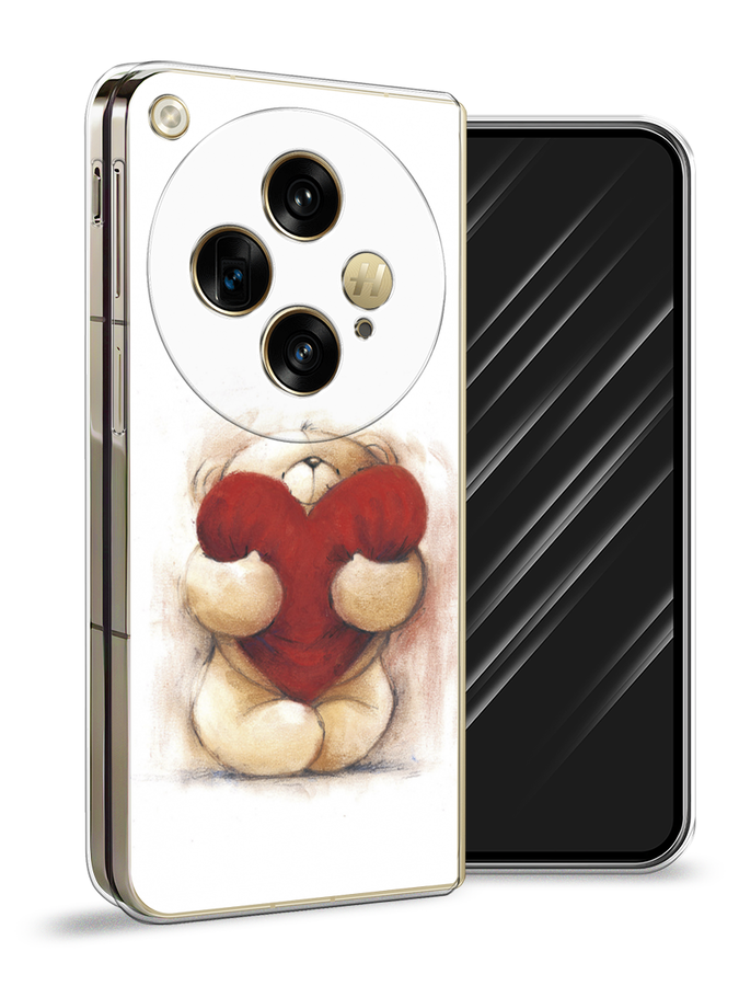 

Чехол Awog на OnePlus Open "Мишка с сердцем 1", 154350-1
