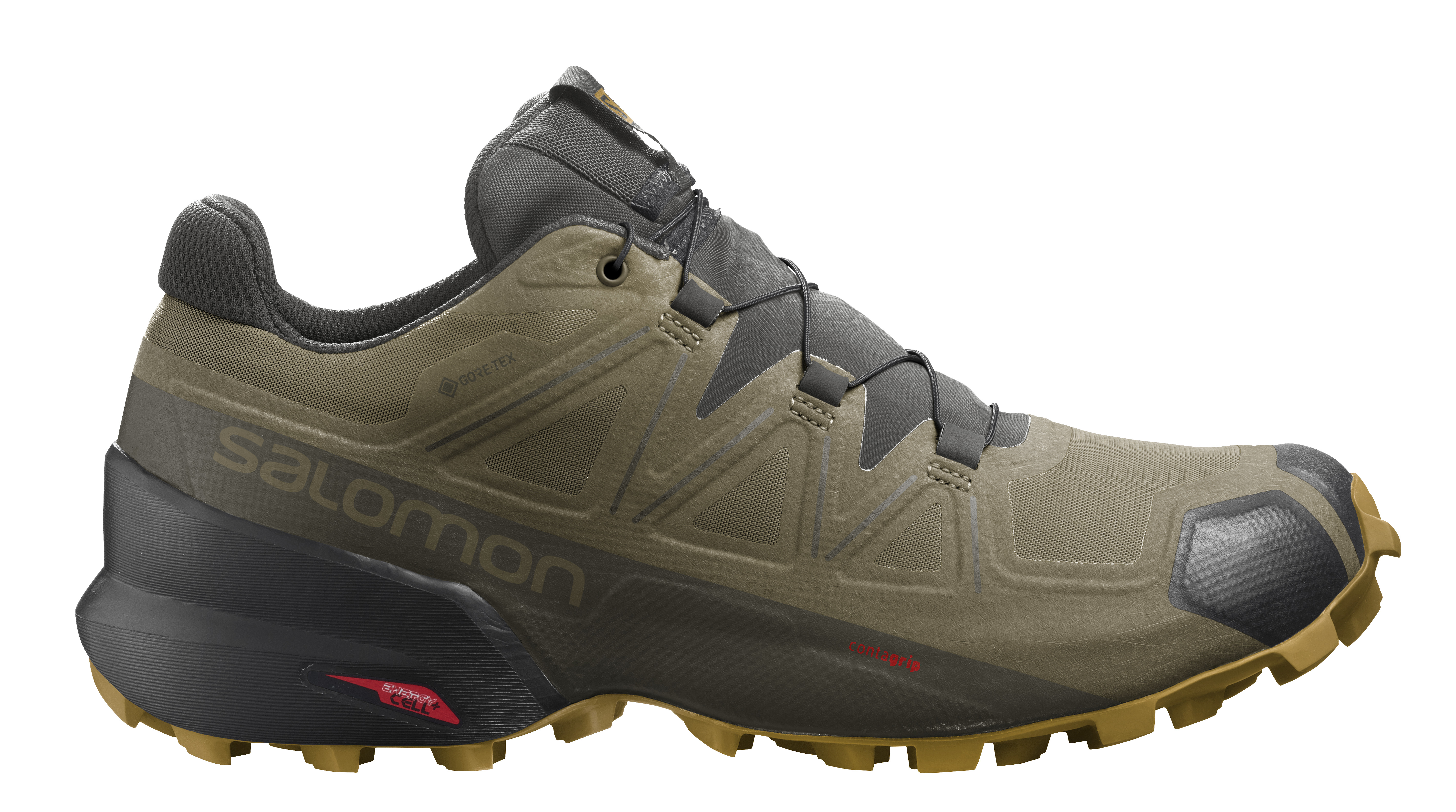 фото Кроссовки мужские salomon speedcross 5 gtx зеленые 8 uk