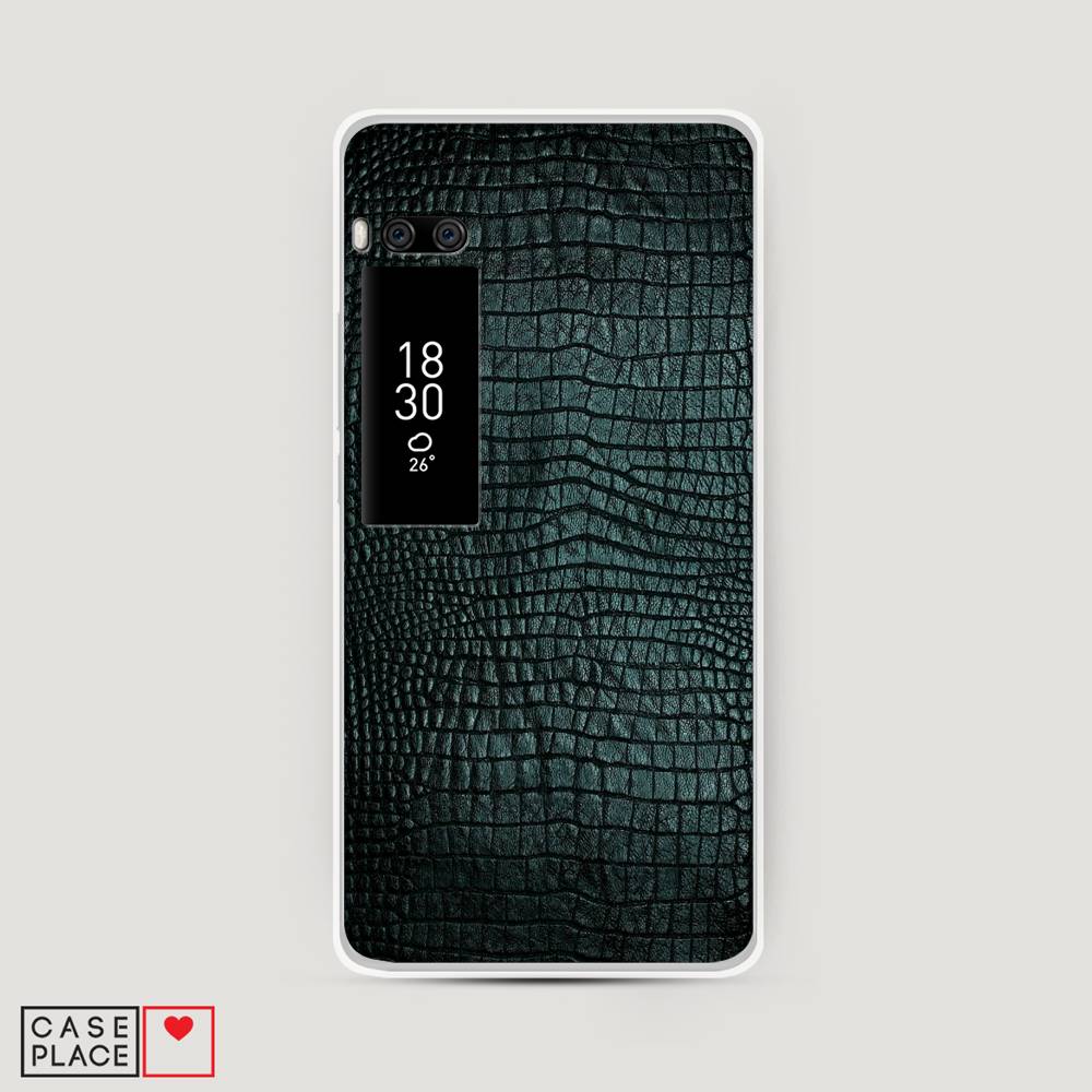 

Чехол Awog на Meizu Pro 7 "Черная змея", Черный;серый;голубой, 71850-3