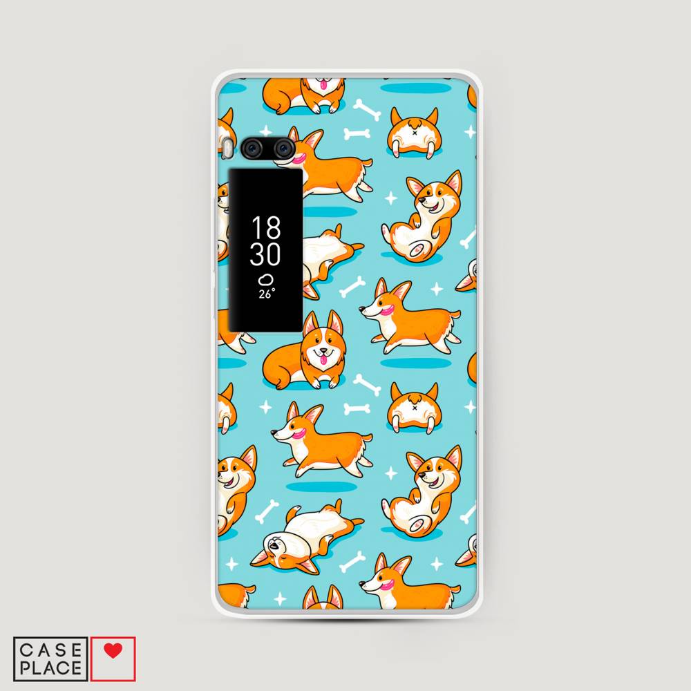 

Чехол Awog на Meizu Pro 7 "Веселые корги", Коричневый, 71850-2