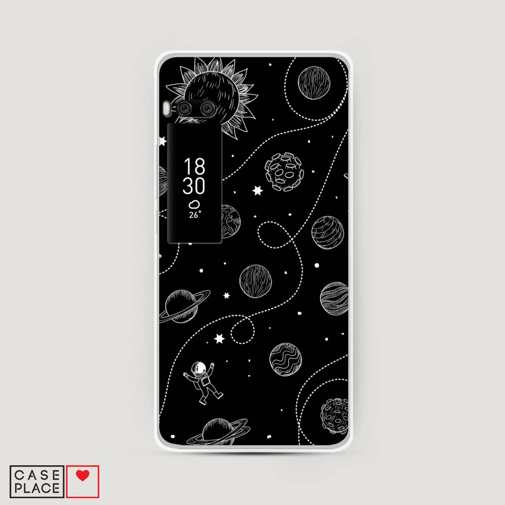 

Чехол Awog на Meizu Pro 7 "В невесомости", Бежевый, 71850-4