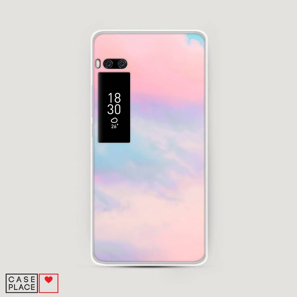 

Чехол Awog на Meizu Pro 7 "Розовые облака", Розовый;фиолетовый, 71850-3