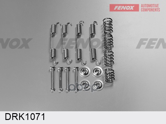 

Fenox Drk1071 Монтажный Комплект Барабанных Колодок