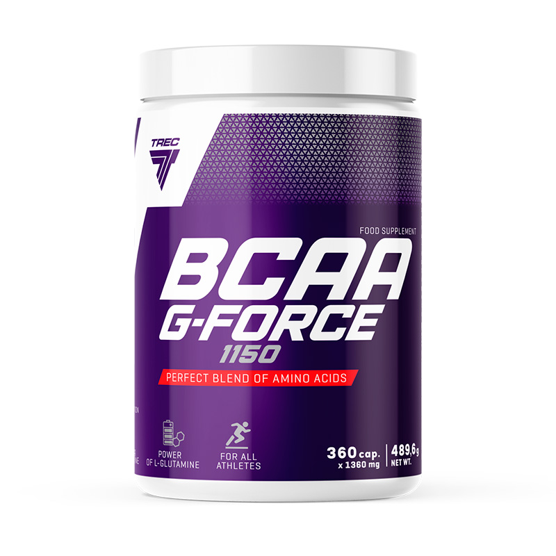 Trec Nutrition BCAA G-force 1150 8:2:1, 360 капс