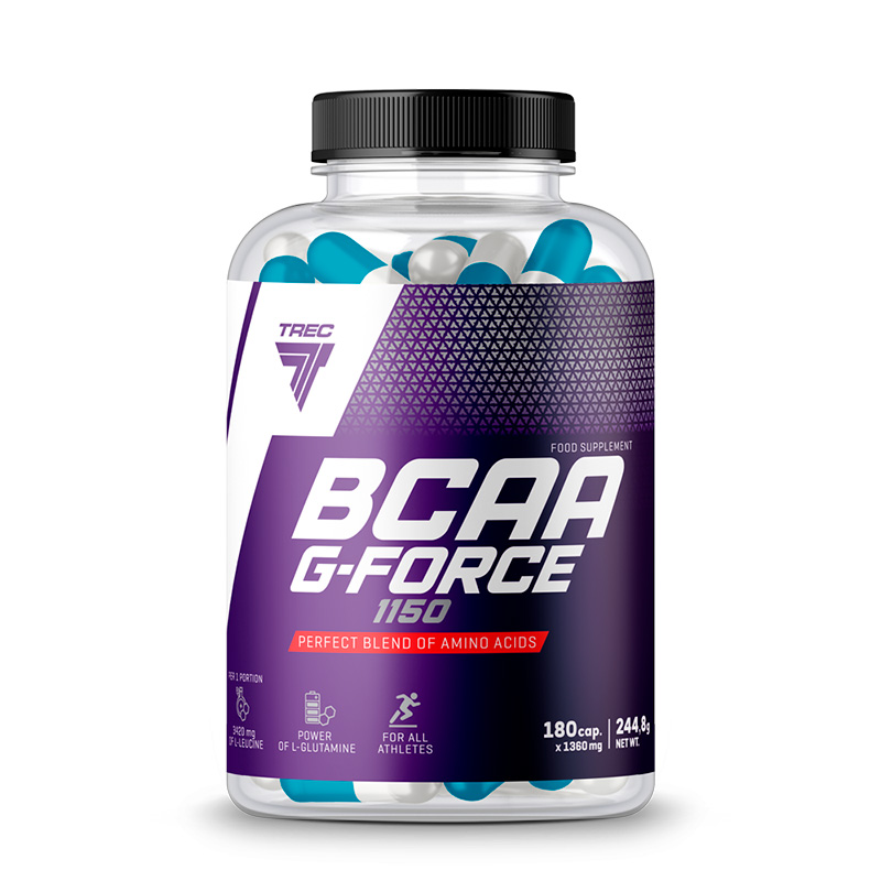 Trec Nutrition BCAA G-force 1150 4:2:1, 180 капс