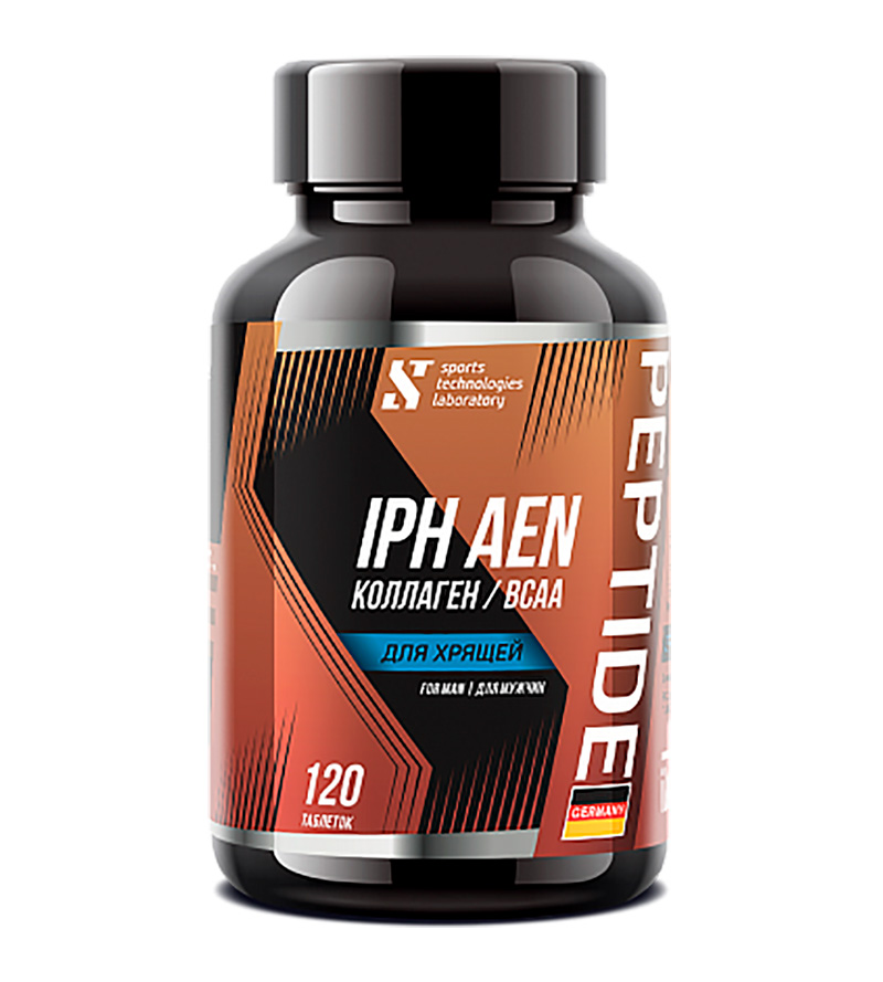 Sport's Technologies Laboratory IPH AEN BCAA 2:1:1 Collagen для хрящей, 120 таб