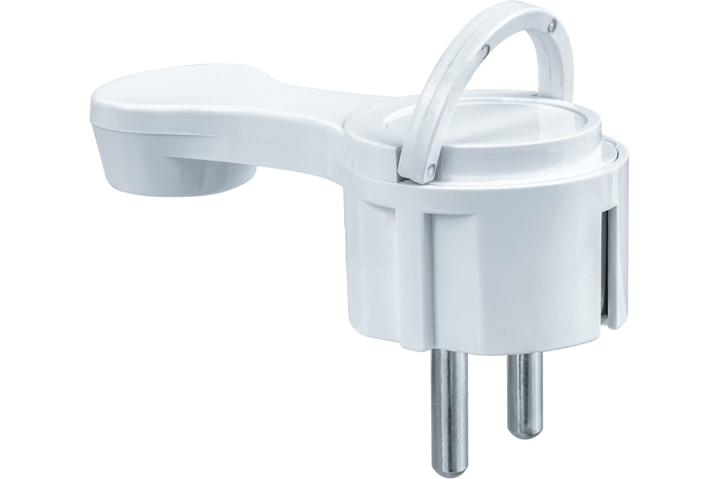 

Navigator Вилка NCA-PL06-16A-E-WH плоская с/з белая 61365, Белый