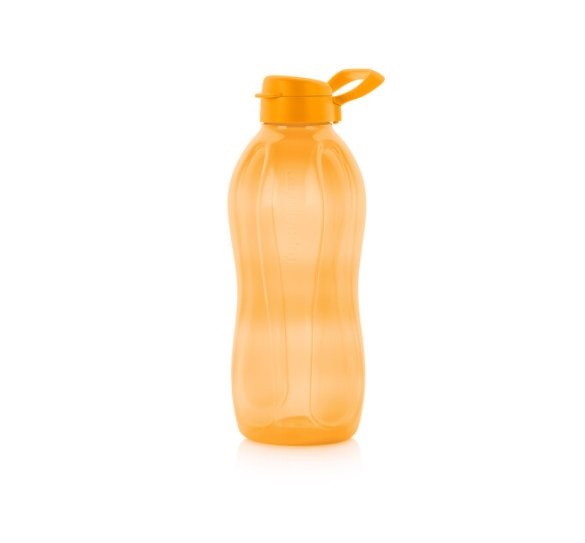 

Бутылка Tupperware Эко 2л оранжевая с петлёй для переноски, Оранжевый, бутылка