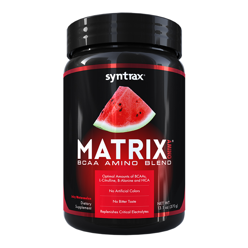 Syntrax BCAA 10:1:1 Matrix Amino, 370 г, вкус: сочный арбуз