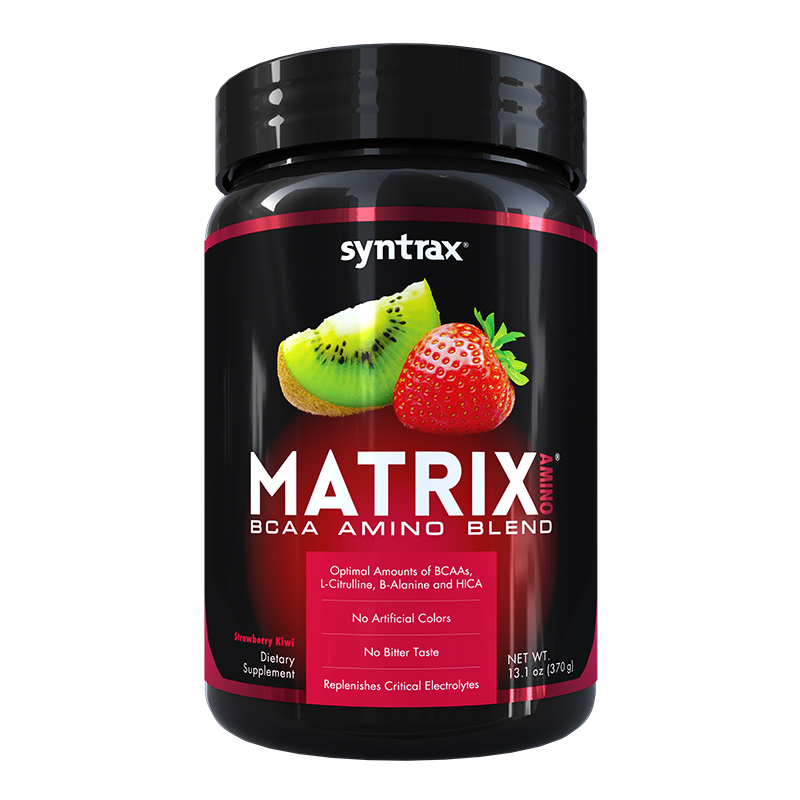 Syntrax BCAA 10:1:1 Matrix Amino, 370 г, вкус: клубника-киви