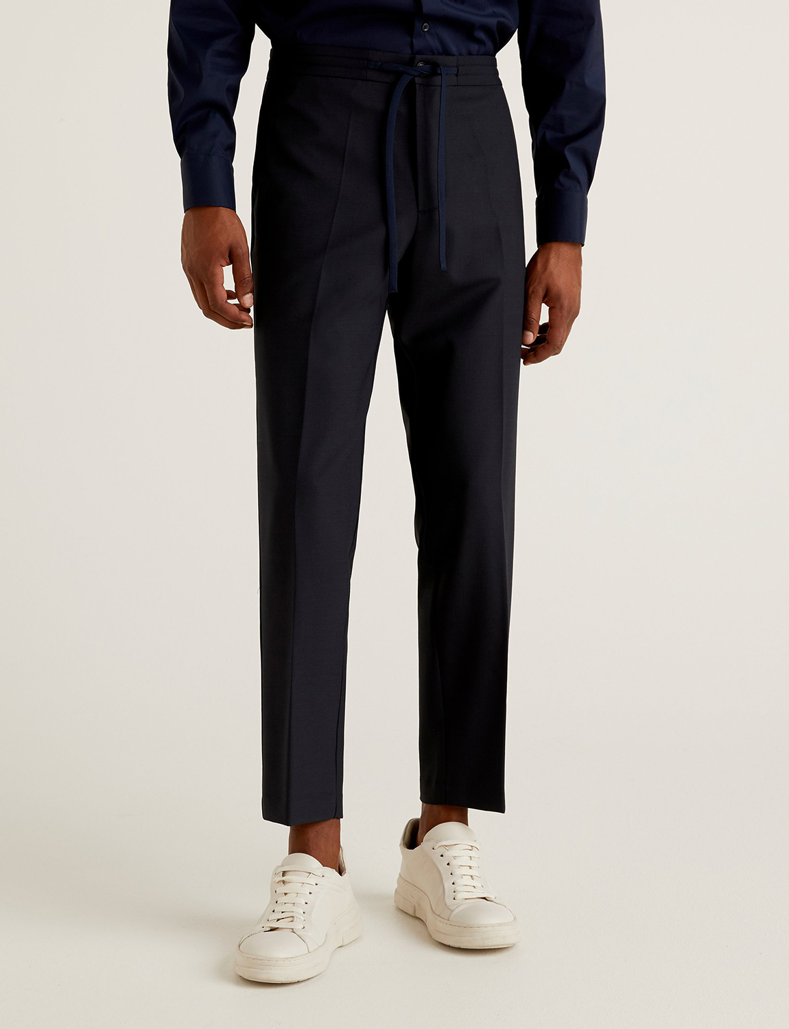 фото Брюки мужские united colors of benetton 21a_4bcp55k38 синие 52 ru