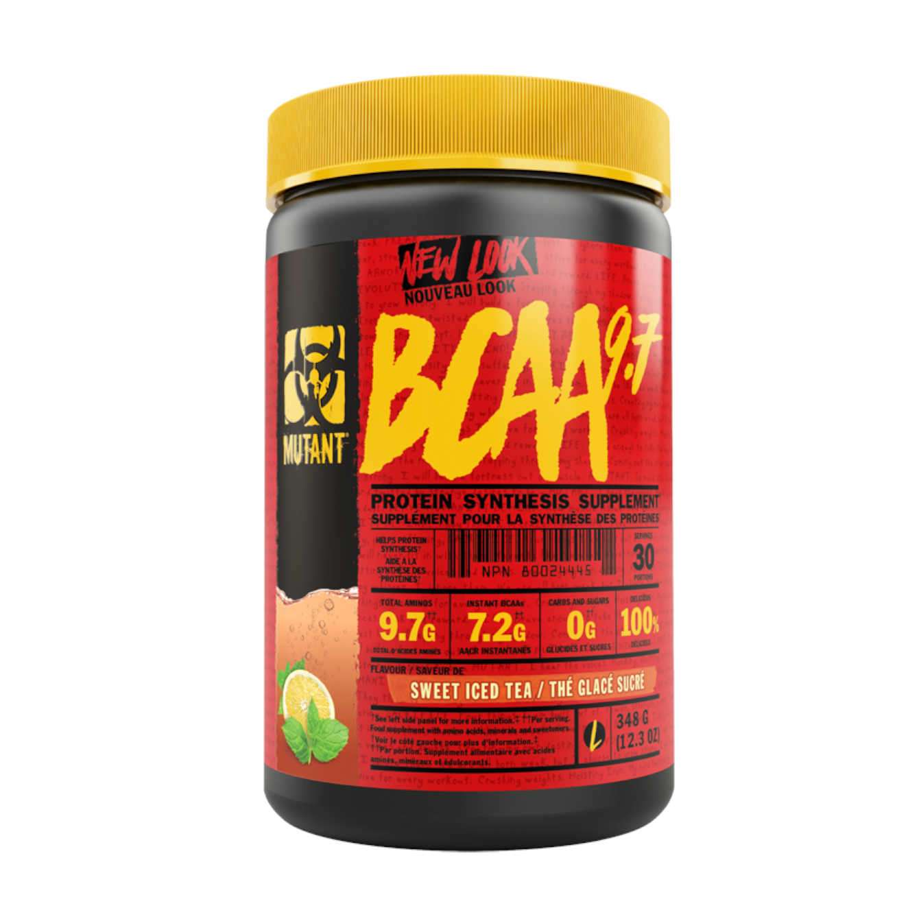 Mutant BCAA 9.7 2:1:1, 348 г, вкус: ледяной чай