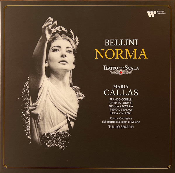 

Maria Callas Bellini: Norma (4LP), Bellini: Norma (1960 - Corelli, Ludwig, Zaccaria, La Scala Orchestra, Tullio Serafin)