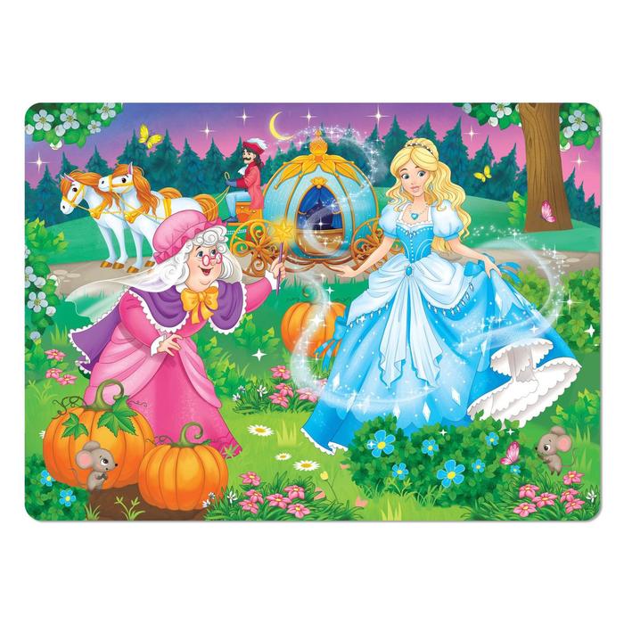 

Пазлы детские «Золушка», 60 элементов, Пазлы 60 элемента Puzzle Time