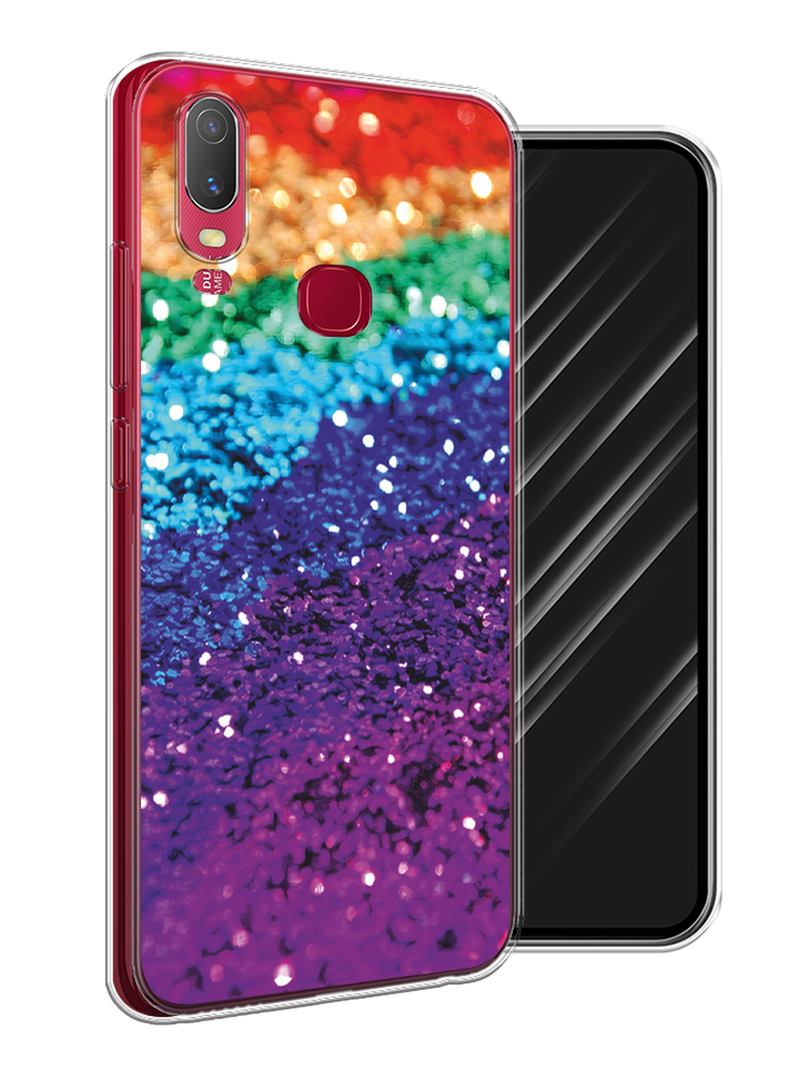 

Чехол Awog на Vivo Y11 "Блестящая радуга рисунок", Разноцветный, 261650-3