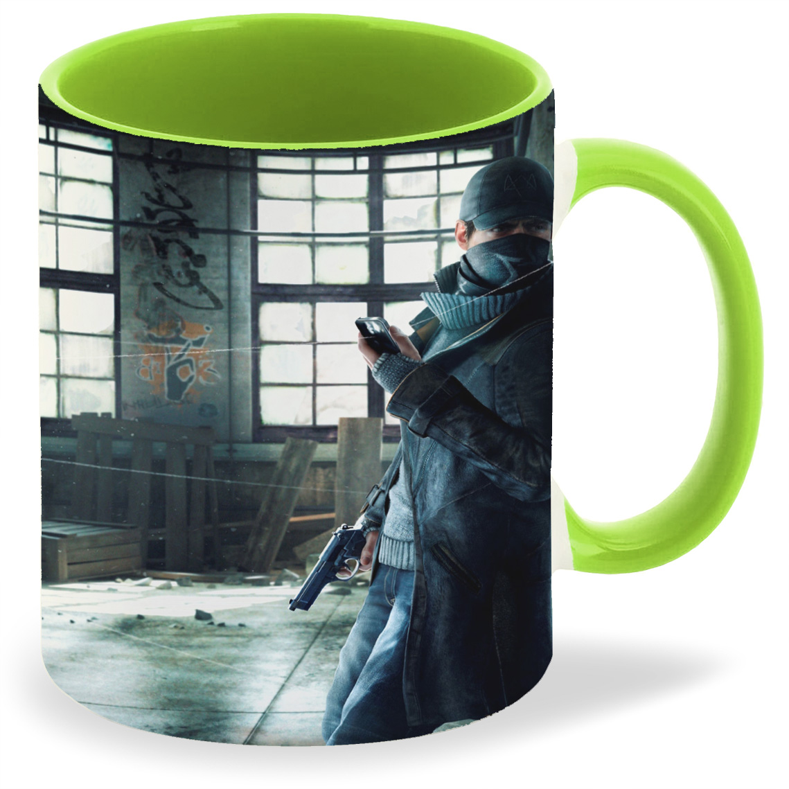

Кружка CoolPodarok Ватч догс Watch Dogs (двое за стенкой), Ватч догс Watch Dogs (двое за стенкой)