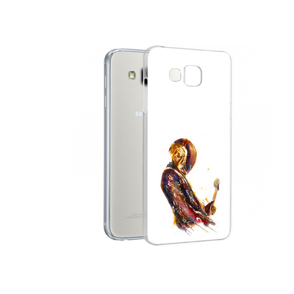 

Чехол MyPads Tocco для Samsung Galaxy A7 космо-музыкант, Прозрачный, Tocco