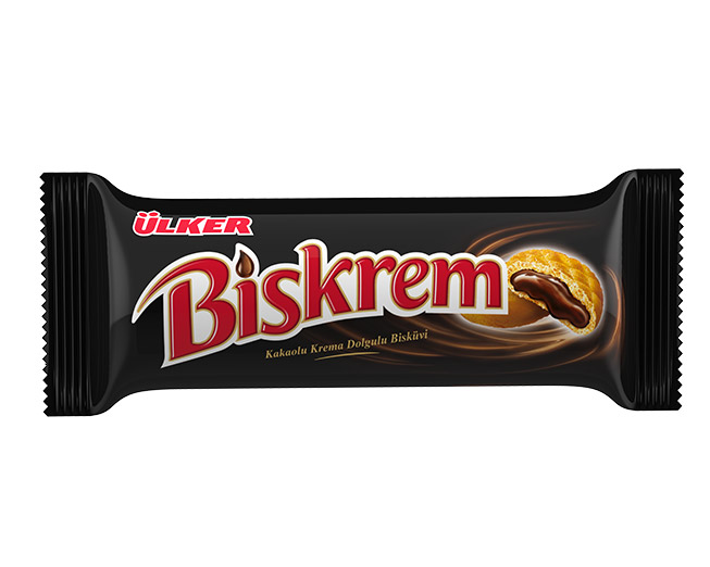 

Печенье Ulker Biskrem с какао-кремовой начинкой 100г