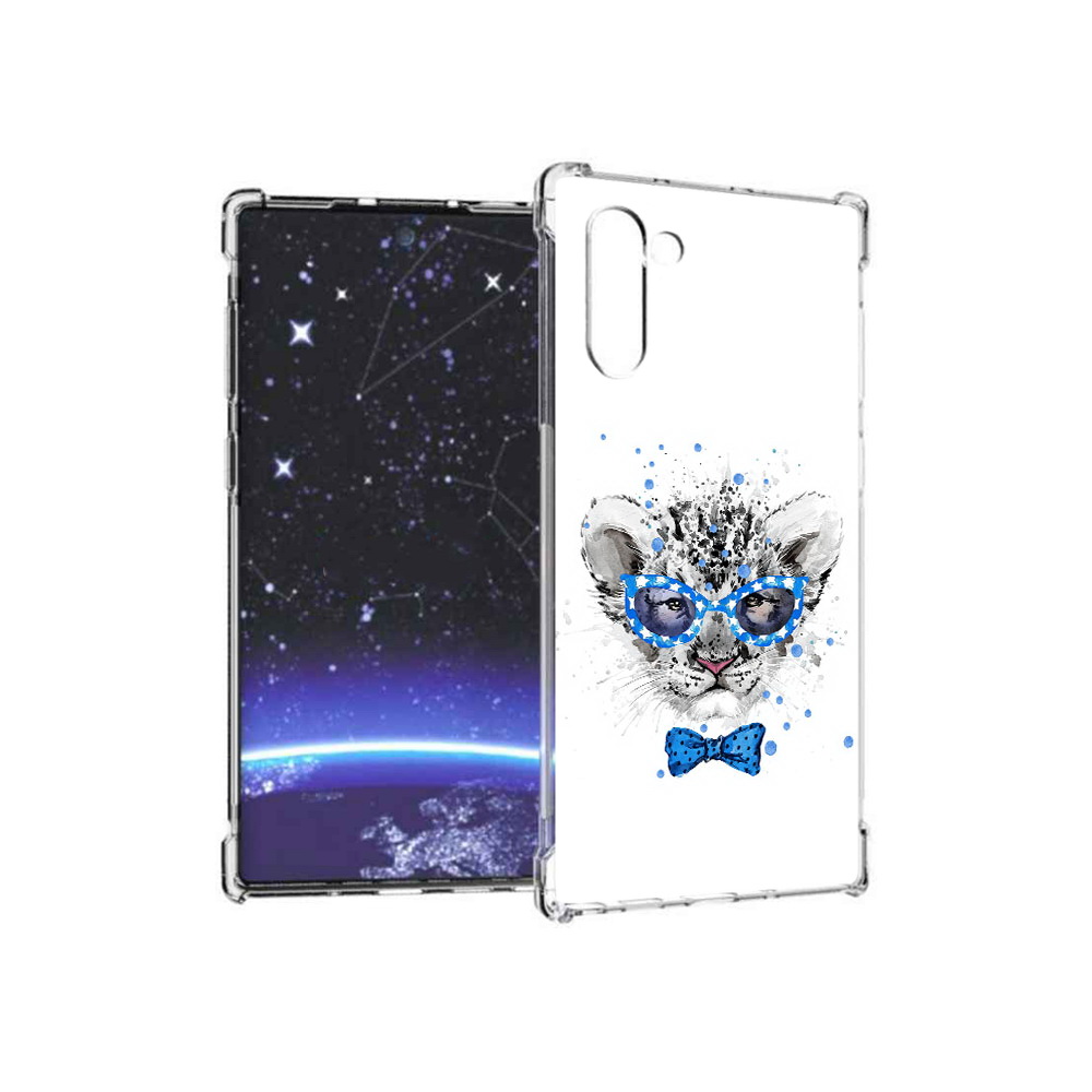 Чехол MyPads Tocco для Samsung Galaxy Note 10 тигренок с бабочкой (PT135782.511.642)