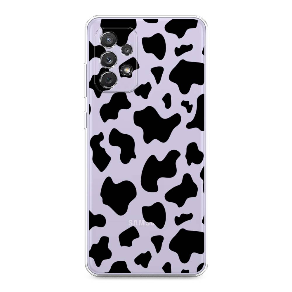 

Чехол Awog на Samsung Galaxy A73 / Самсунг A73 "Пятна коровы черные", Черный, 2104650-2