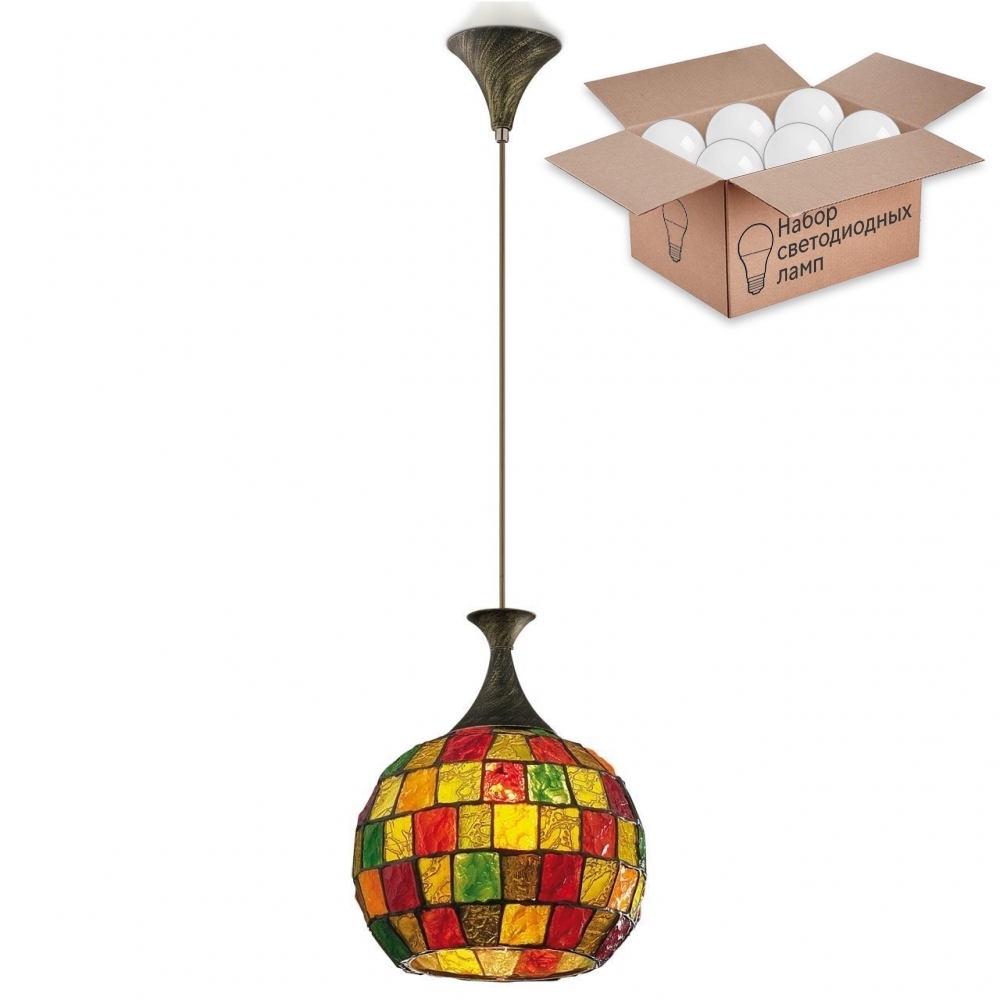 

Светильник с лампочкой Odeon Light Velute 2094/1 Lamps