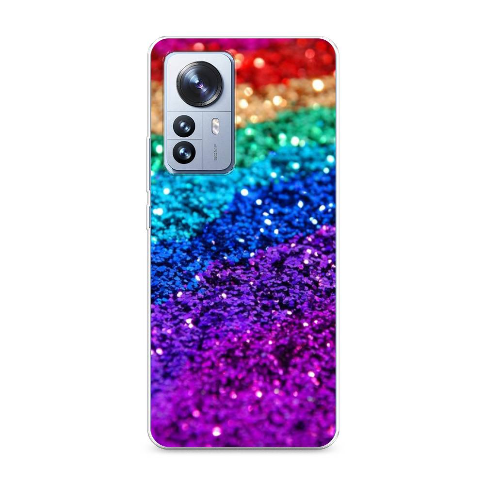 

Чехол Awog на Xiaomi 12 Pro "Блестящая радуга рисунок", 314450-3