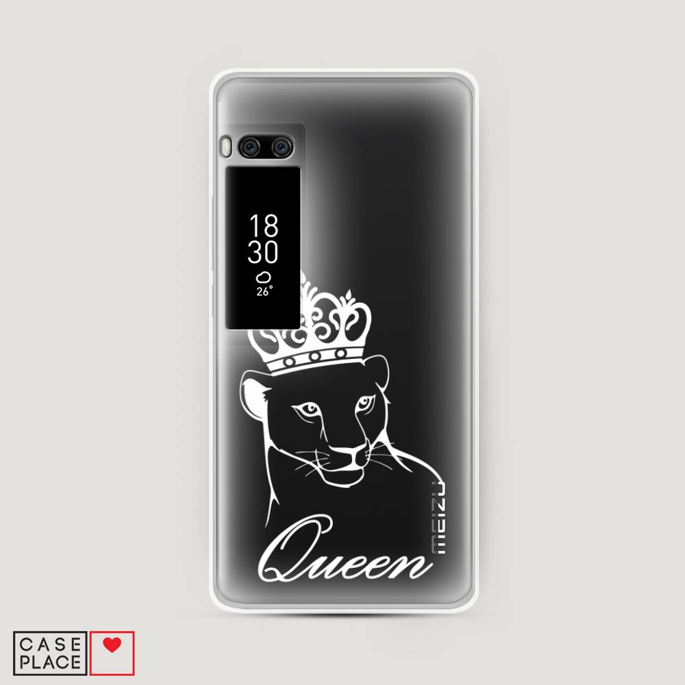 

Чехол Awog на Meizu Pro 7 "Львица королева", Бежевый;прозрачный, 71850-7
