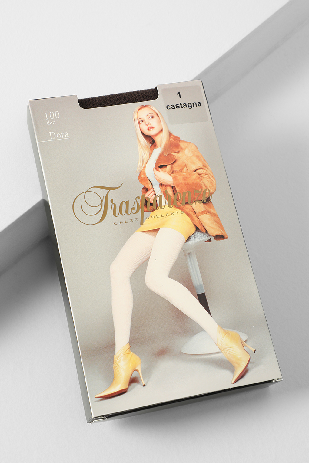 

Колготки женские Trasparenze DORA tights коричневые 1, Коричневый, DORA tights