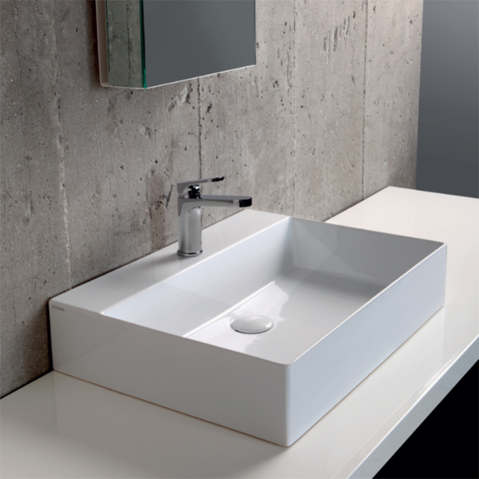 

Azzurra Раковина Azzurra Elegance 60х45 накладная, Белый