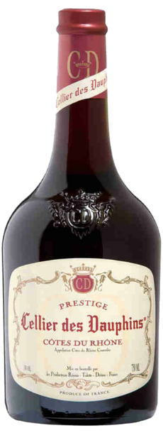 

Вино Cotes Du Rhone Cellier Des Dauphins Prestige красное сухое, 750 мл