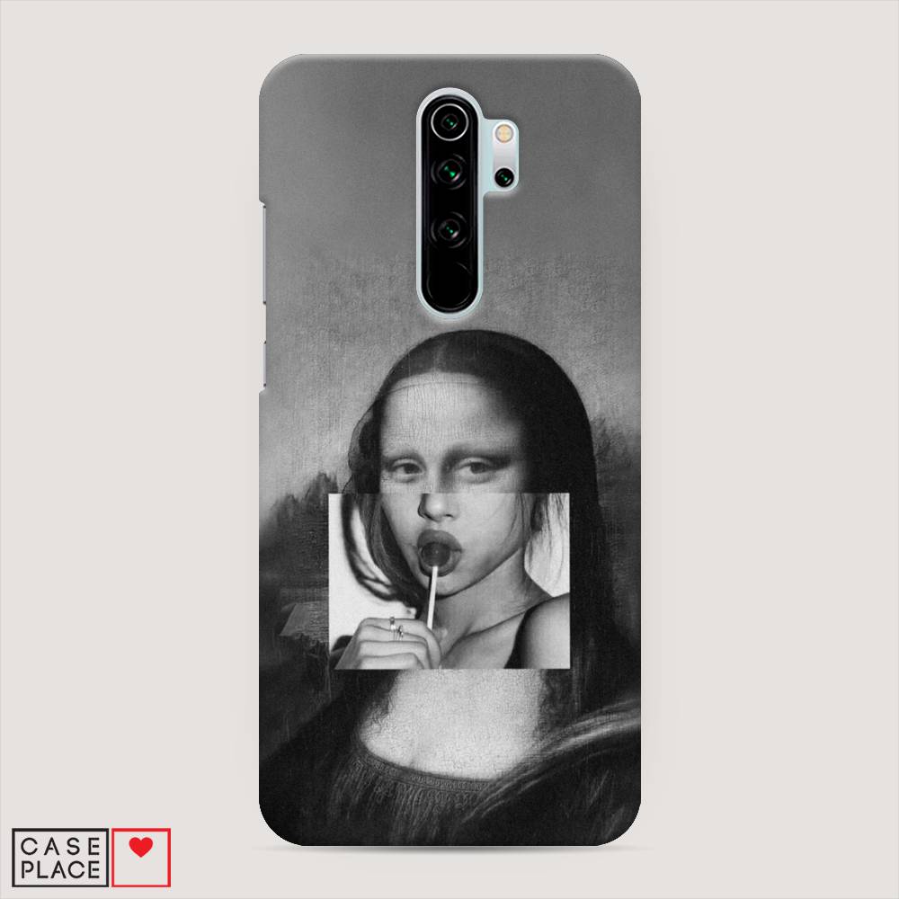 

Пластиковый чехол "Mona Lisa sucking lollipop" на Xiaomi Redmi Note 8 Pro, 36620-7