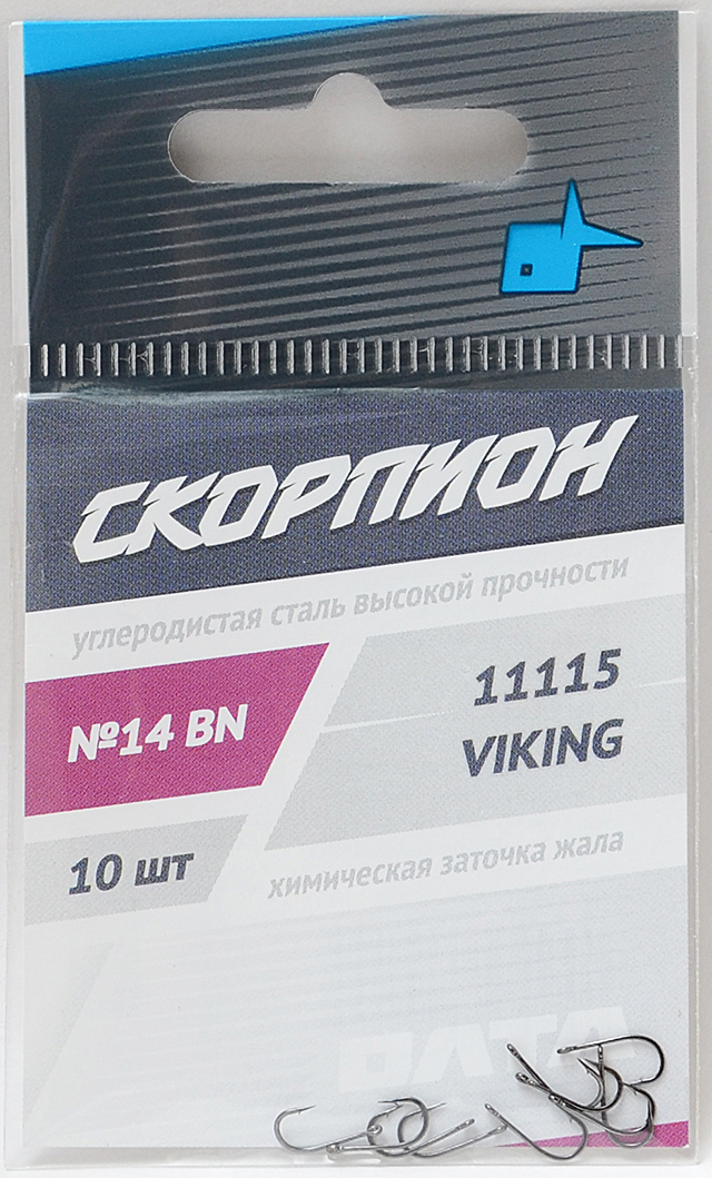 Рыболовный крючок OLTA Viking, 10 шт. РВ-101038