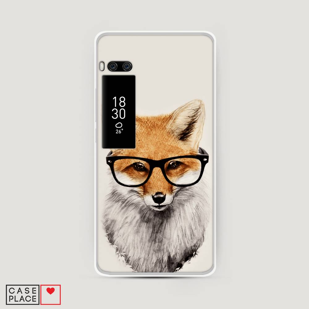 

Чехол Awog на Meizu Pro 7 "Лиса в очках", Бежевый, 71850-10