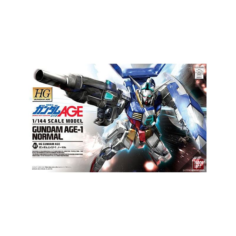 BND-2138280 Сборная модель HG Bandai Gundam AGE-1 NormalAGE-1 001