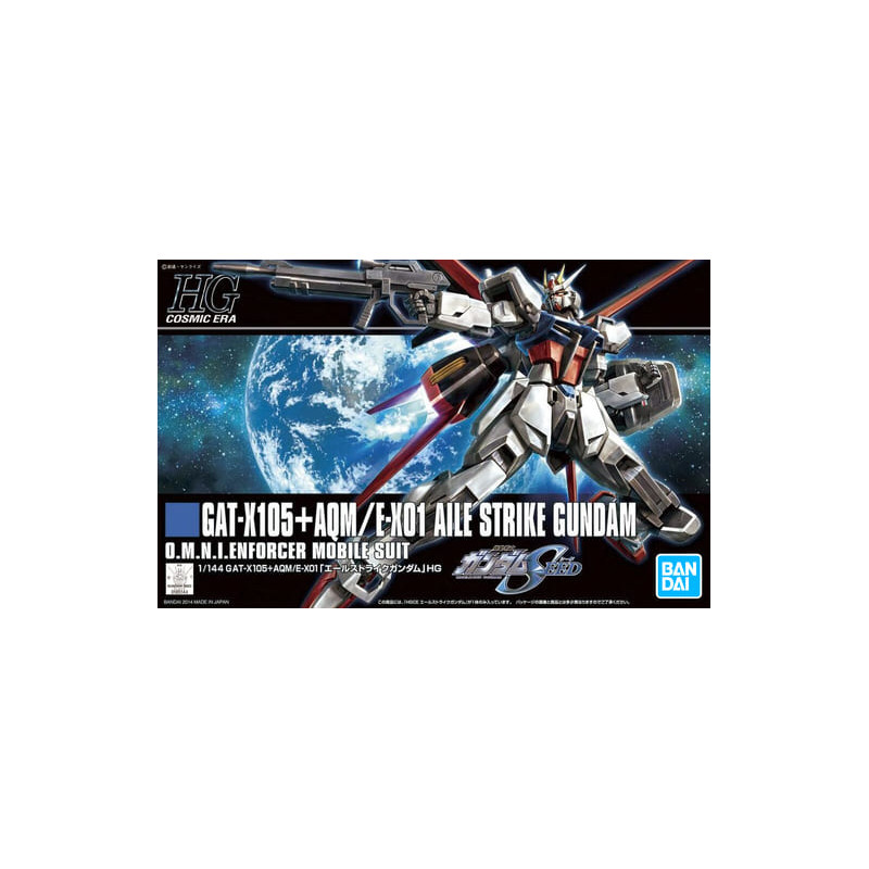 BND-2219525 Сборная модель HG Bandai Gundam GAT-X105AQM/E-X01 Aile Strike 171