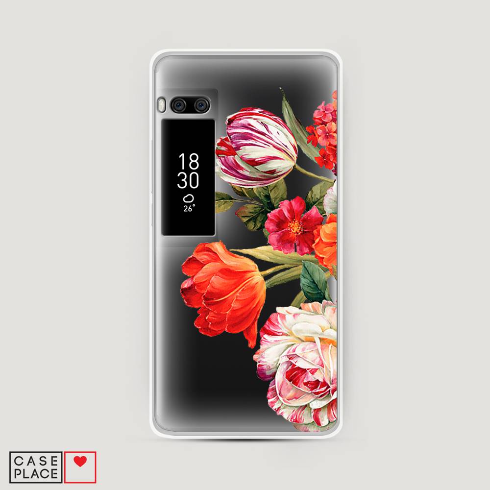 

Чехол Awog на Meizu Pro 7 "Весенний букет", Красный;розовый;зеленый, 71850-8