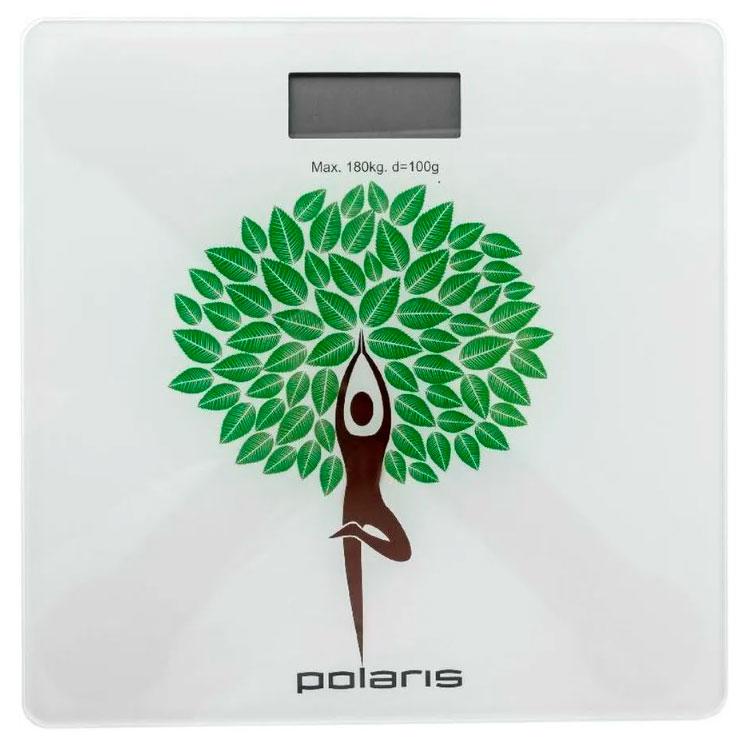 Весы напольные Polaris PWS 1876DG разноцветный весы напольные polaris pws 1876dg yogatree