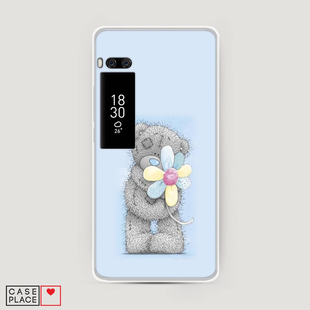 

Чехол Awog на Meizu Pro 7 Plus "Me to you с ромашкой", Голубой;серый;желтый, 71950-2