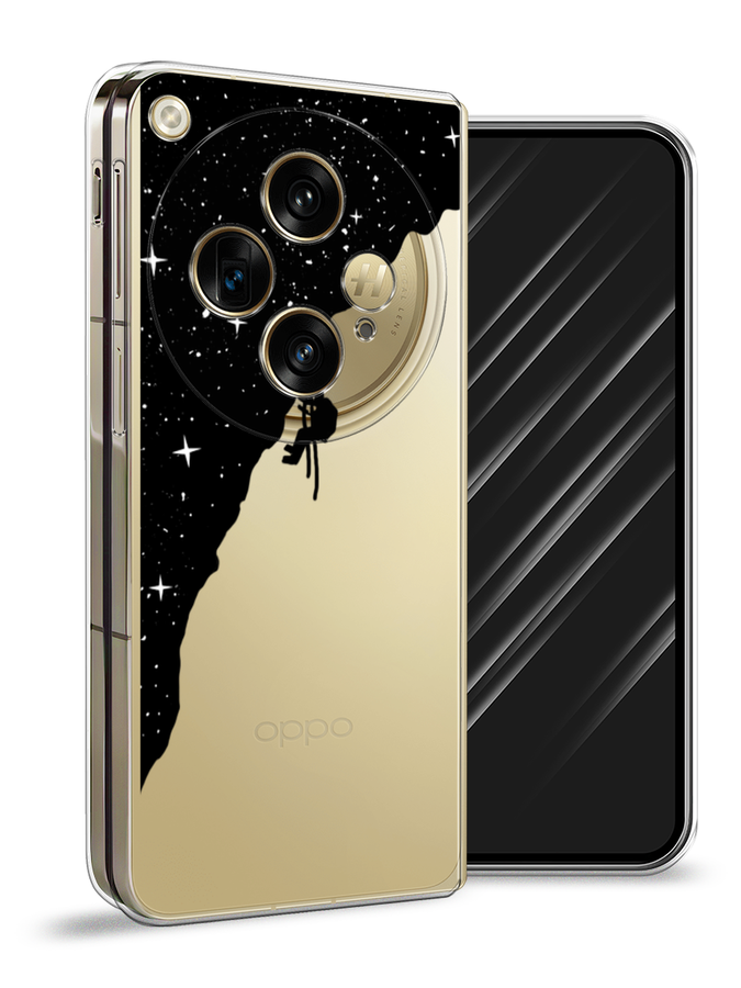 

Чехол Awog на OnePlus Open "Скалолаз в космосе", Черный;белый;бежевый, 154350-1