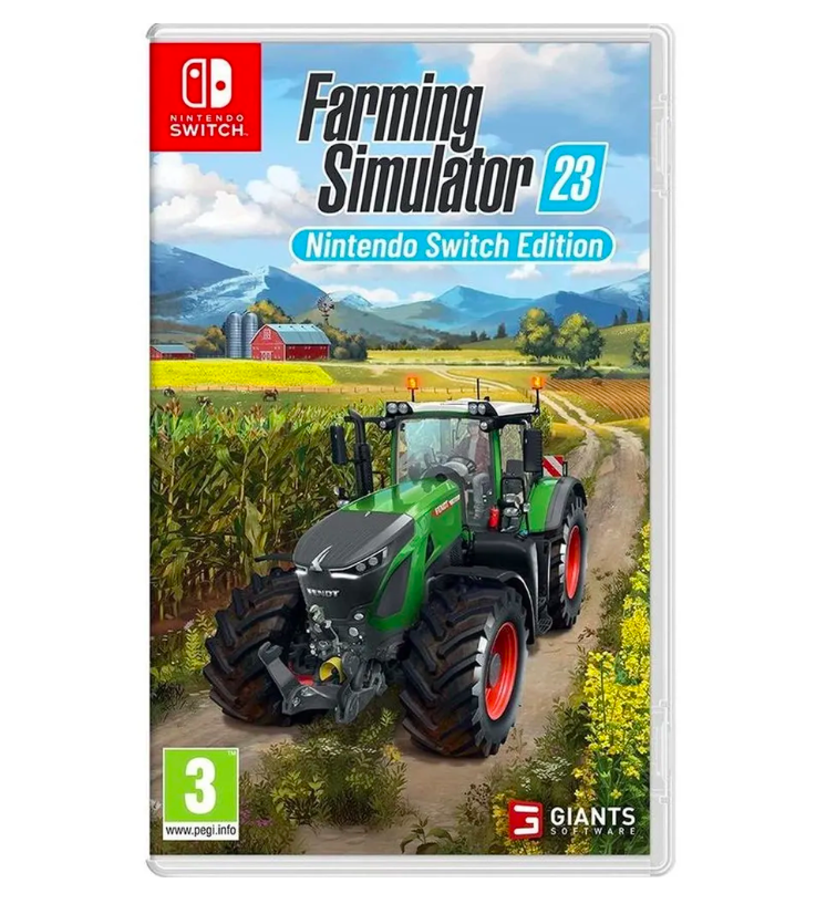 Игра Farming Simulator 23 (код загрузки, Nintendo Switch, русские субтитры)